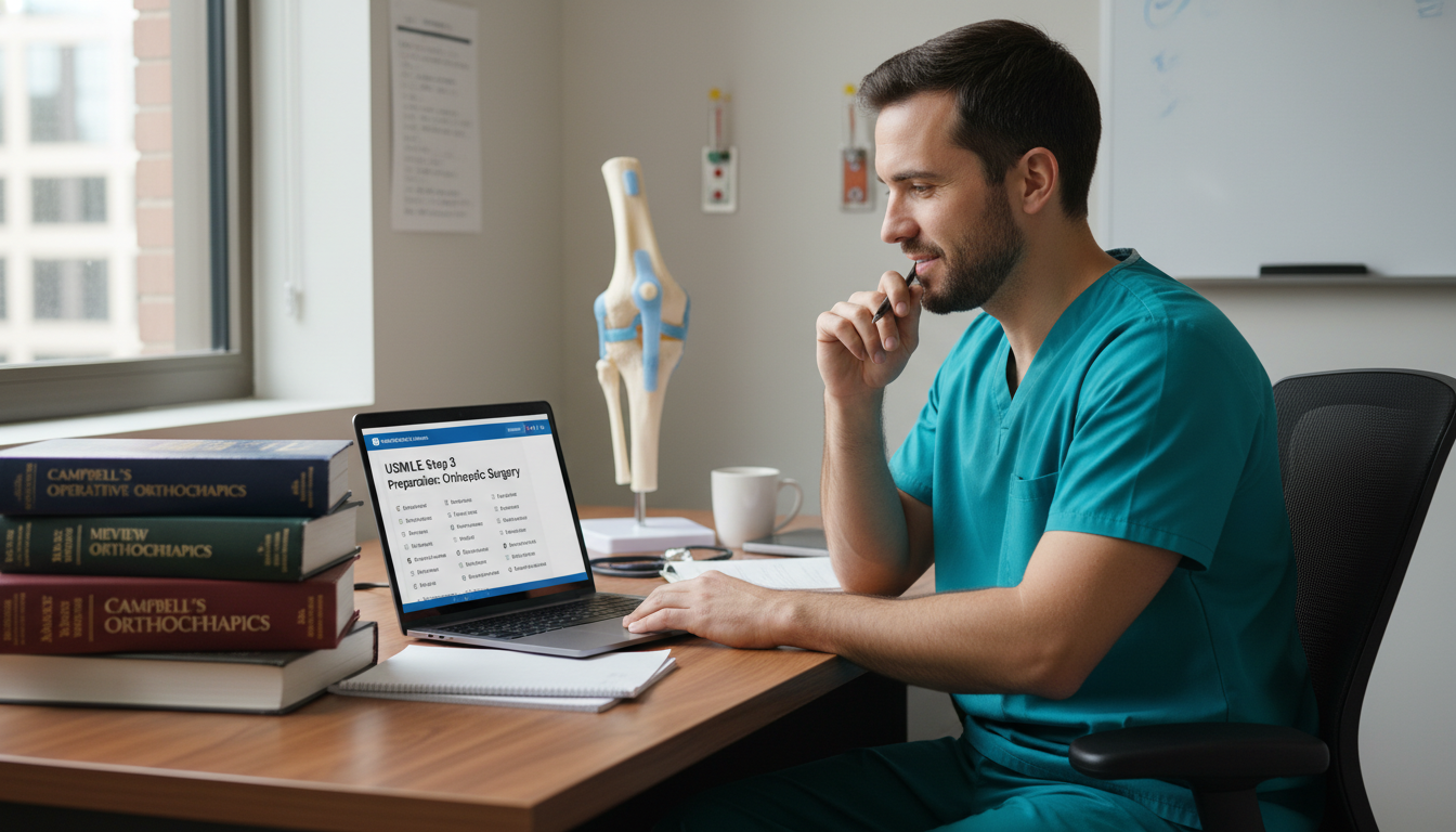 Essential USMLE Step 3 Preparation Guide for Orthopedic Surgery Residents