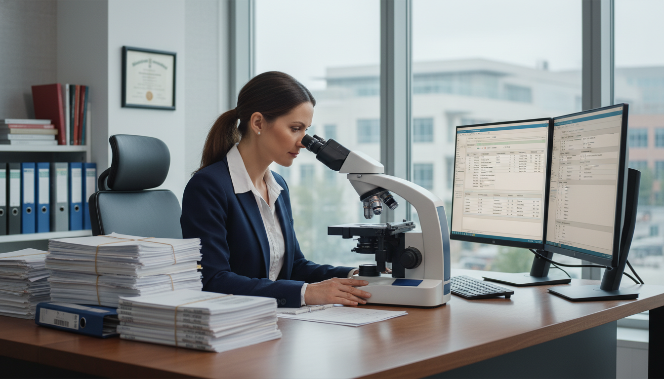 Pathologist in a private practice setting Pathologist in a private practice setting - pathology residency for Academic vs Private Practice in Pathology: A Comprehensiv