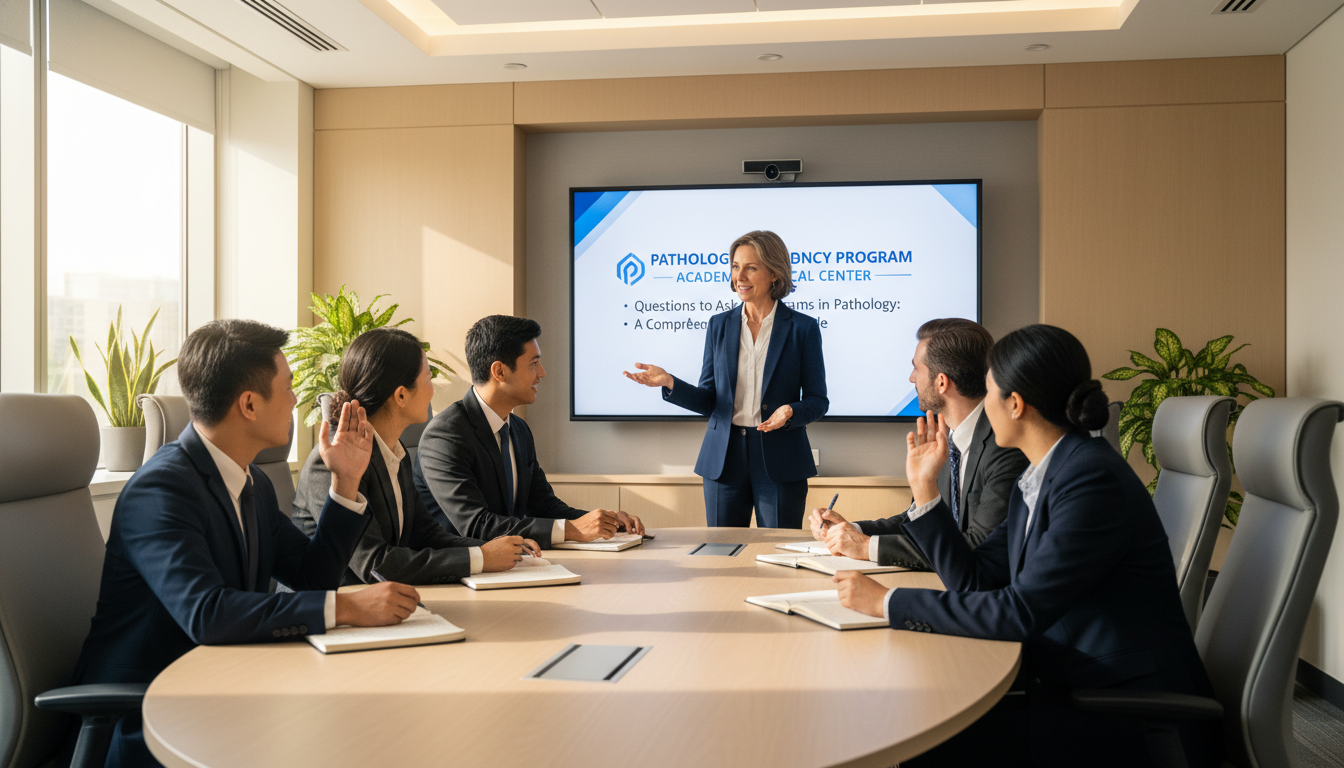 Essential Questions to Ask Pathology Residency Programs: A Complete Guide