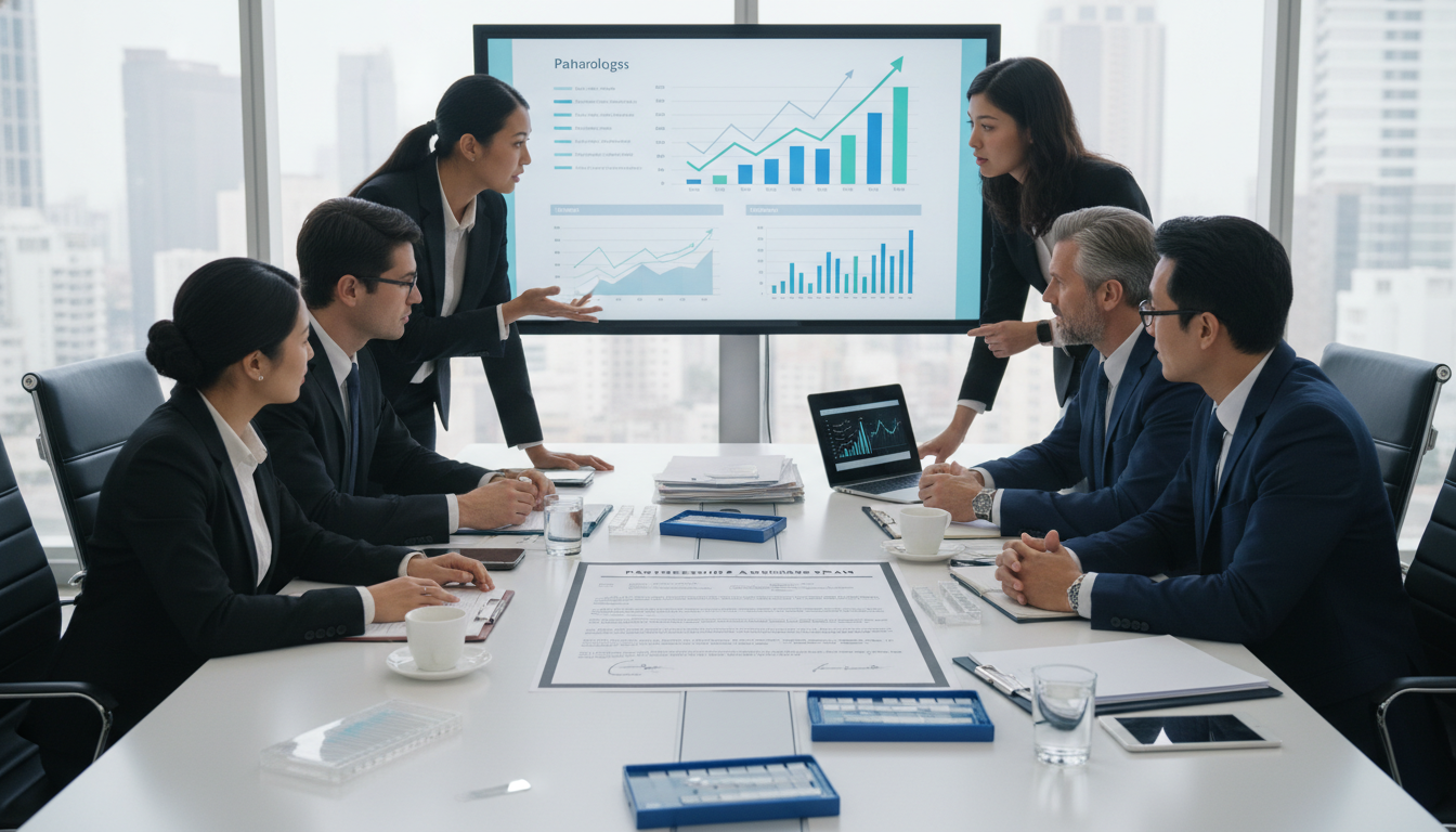 Pathology group discussing business strategy and contracts Pathology group discussing business strategy and contracts - pathology residency for Starting a Private Practice in Pathology