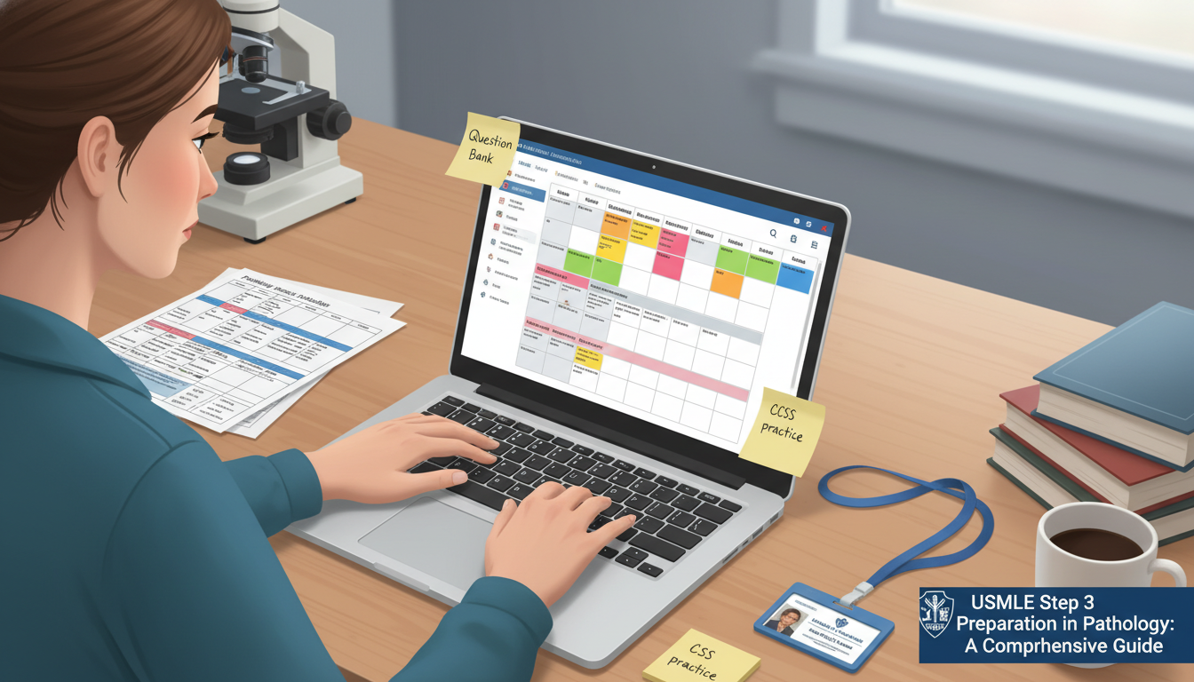 Study schedule planning for Step 3 during pathology residency Study schedule planning for Step 3 during pathology residency - pathology residency for USMLE Step 3 Preparation in Pathology
