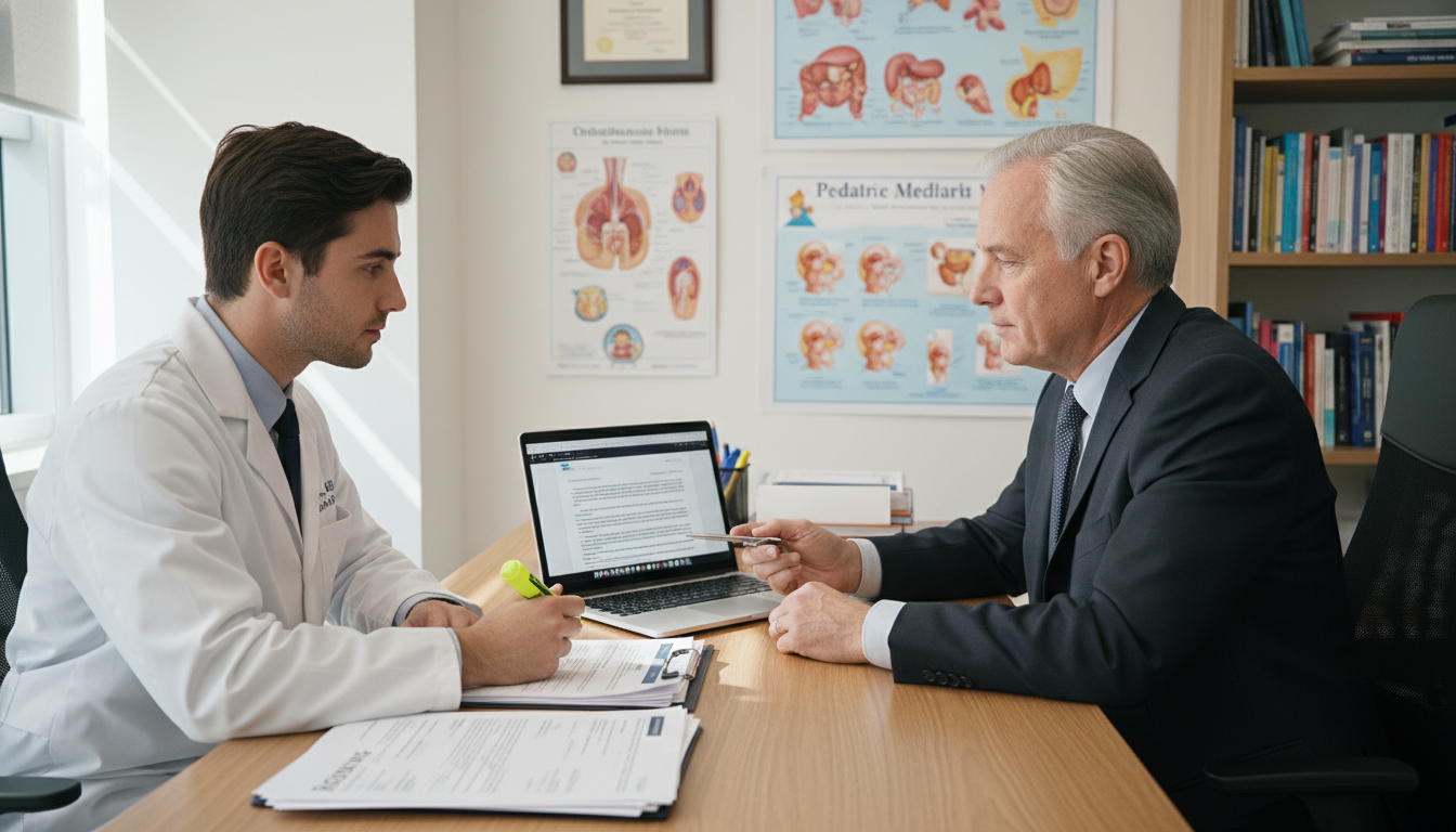 Medical student meeting with advisor to plan residency reapplication Medical student meeting with advisor to plan residency reapplication - pediatrics residency for Failed Match Recovery in Pedi