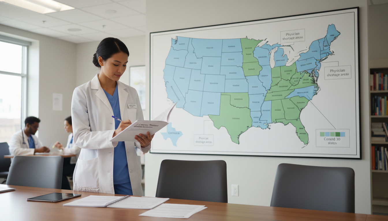 Pediatric resident exploring J-1 waiver map and options Pediatric resident exploring J-1 waiver map and options - pediatrics residency for J-1 Waiver Strategies in Pediatrics: A Com