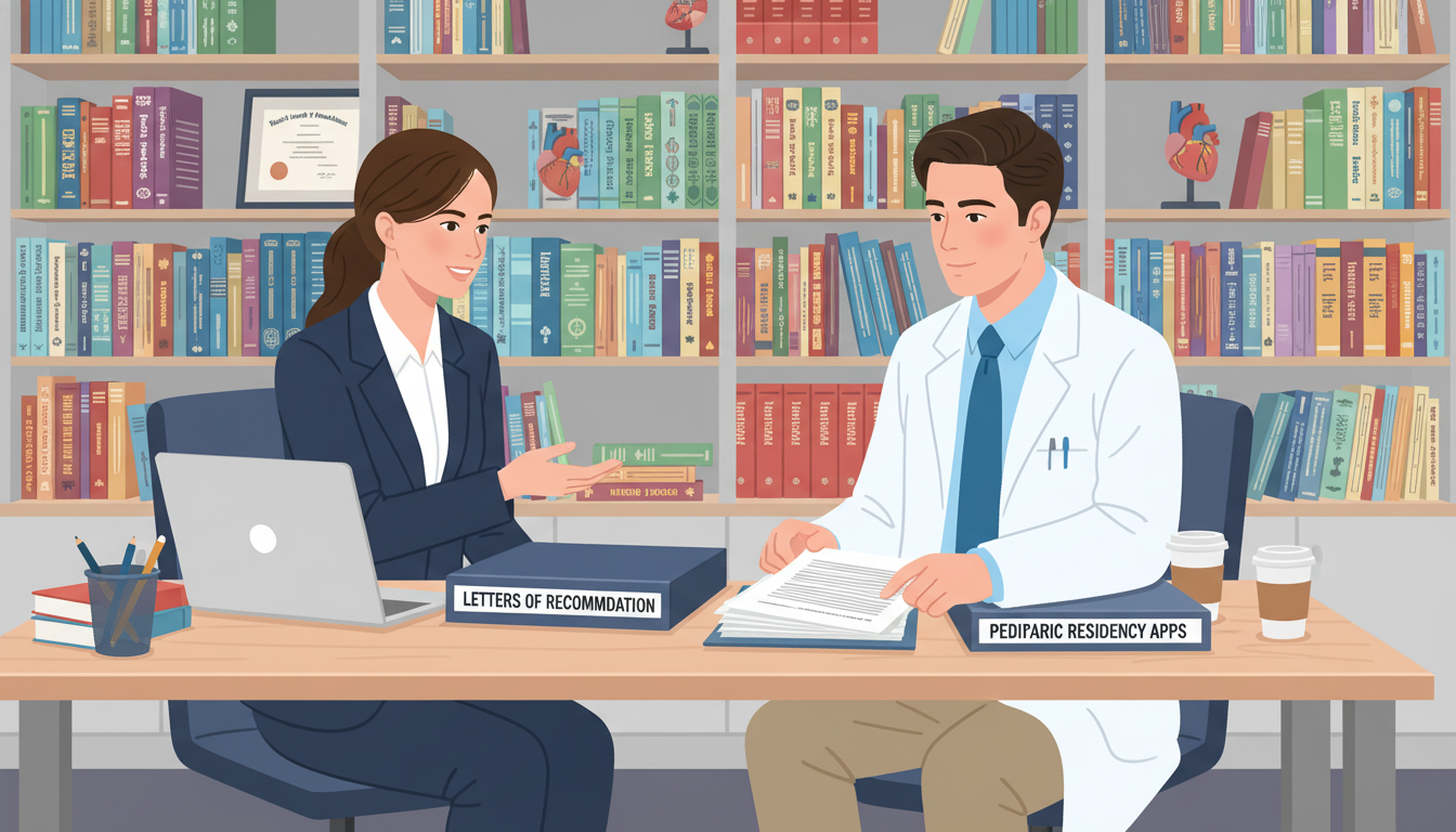 Medical student meeting with pediatric attending about letters of recommendation - pediatrics residency for Letters of Recomm