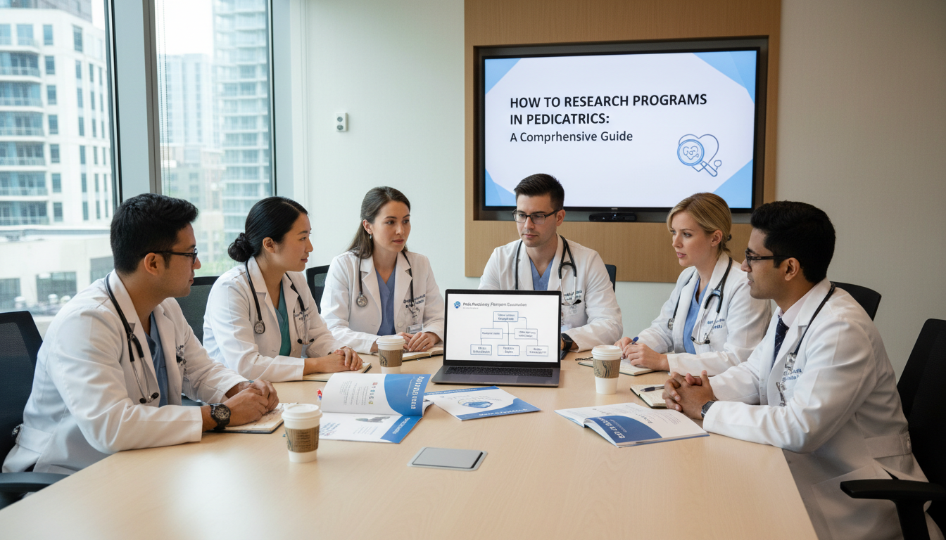 How to Effectively Research Pediatrics Residency Programs: A Guide