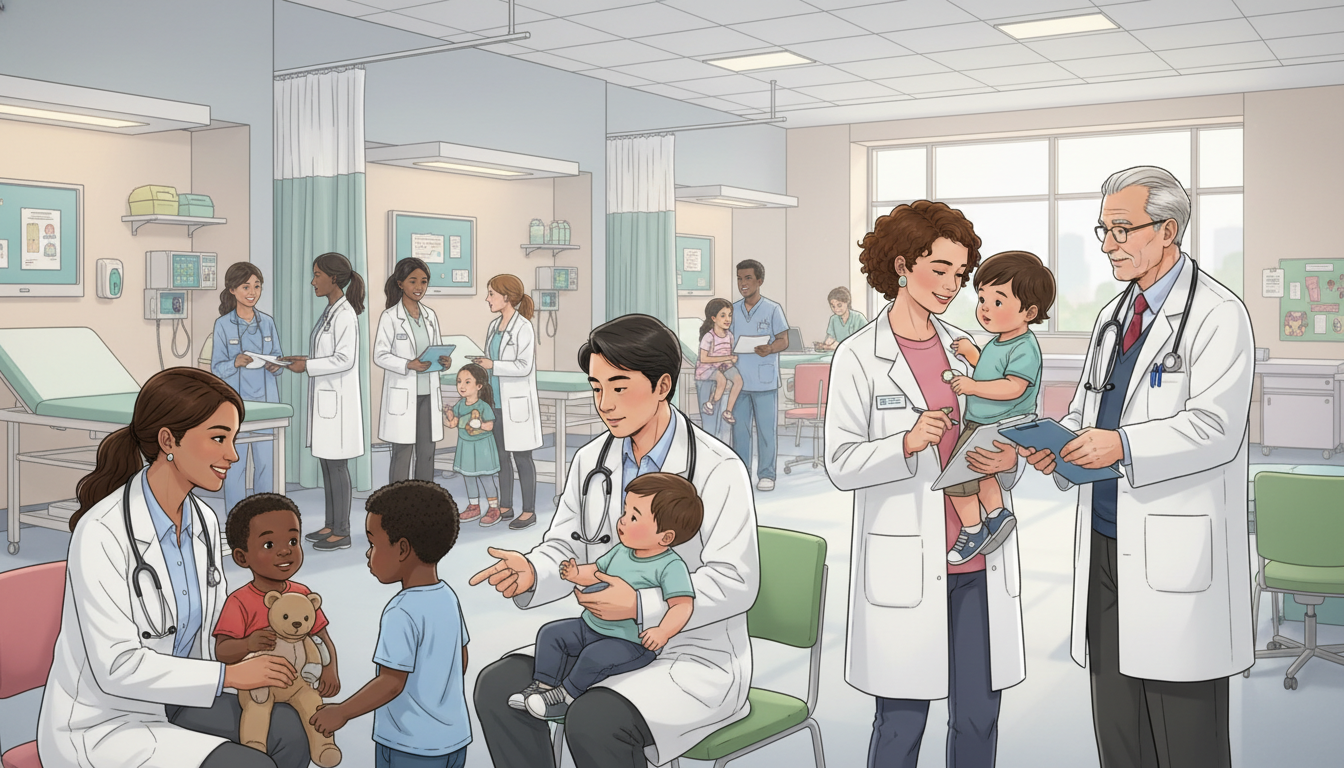 Pediatrics residents in continuity clinic seeing young patients Pediatrics residents in continuity clinic seeing young patients - pediatrics residency for Questions to Ask Programs in Pedia