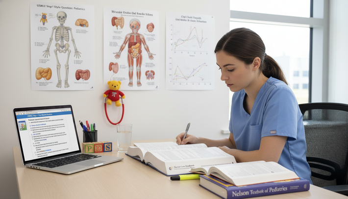 USMLE Step 1 Preparation in Pediatrics: Your Essential Guide to Residency Success