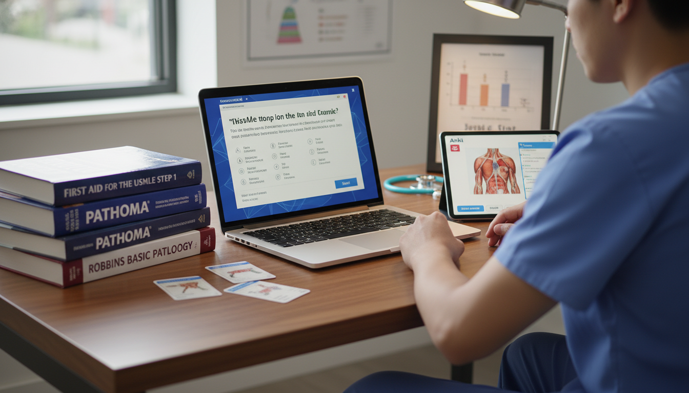 Medical student using USMLE Step 1 resources and question banks - pediatrics residency for USMLE Step 1 Preparation in Pediat