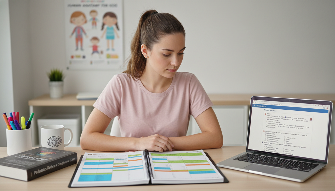 Medical student planning Step 2 CK pediatrics study schedule - pediatrics residency for USMLE Step 2 CK Preparation in Pediat