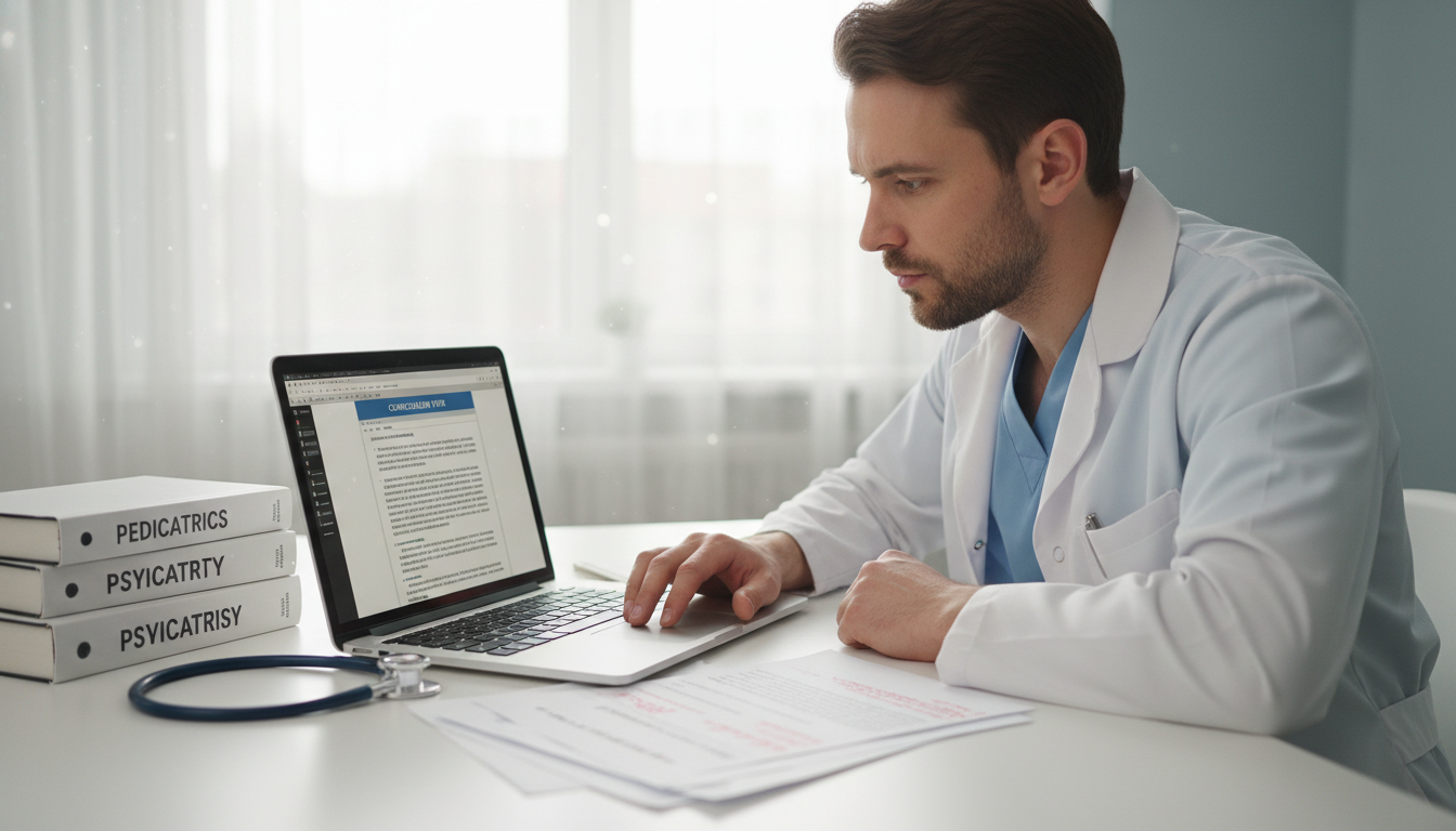 Building an Impressive CV for Pediatrics-Psychiatry Residency: A Guide