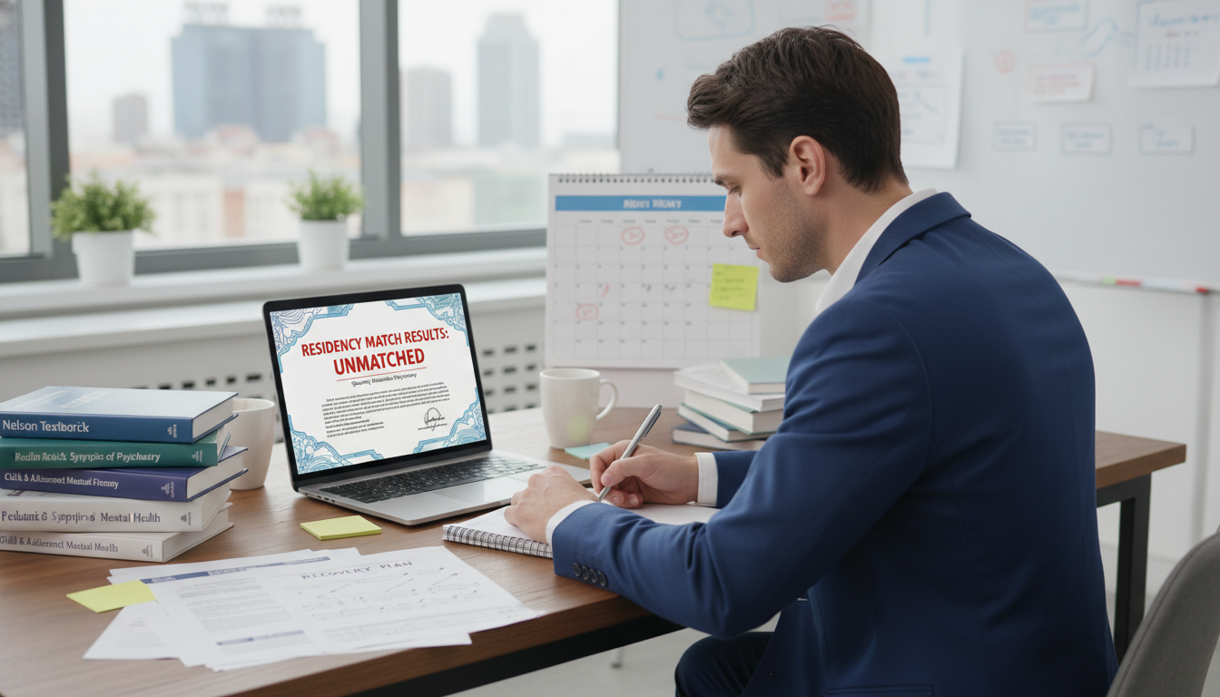 Failed Match Recovery in Pediatrics-Psychiatry: Essential Guide for Residents