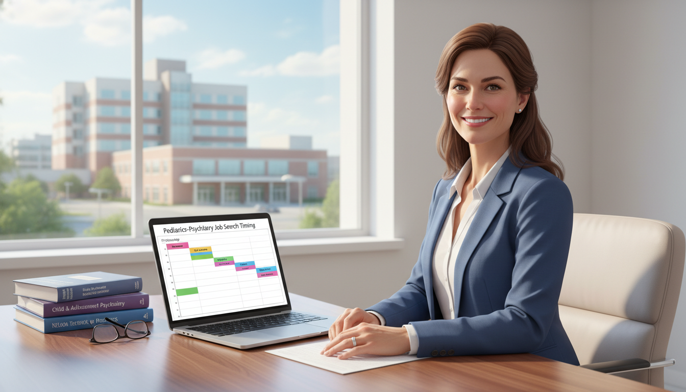 Timing Your Job Search in Pediatrics-Psychiatry: A Resident's Guide