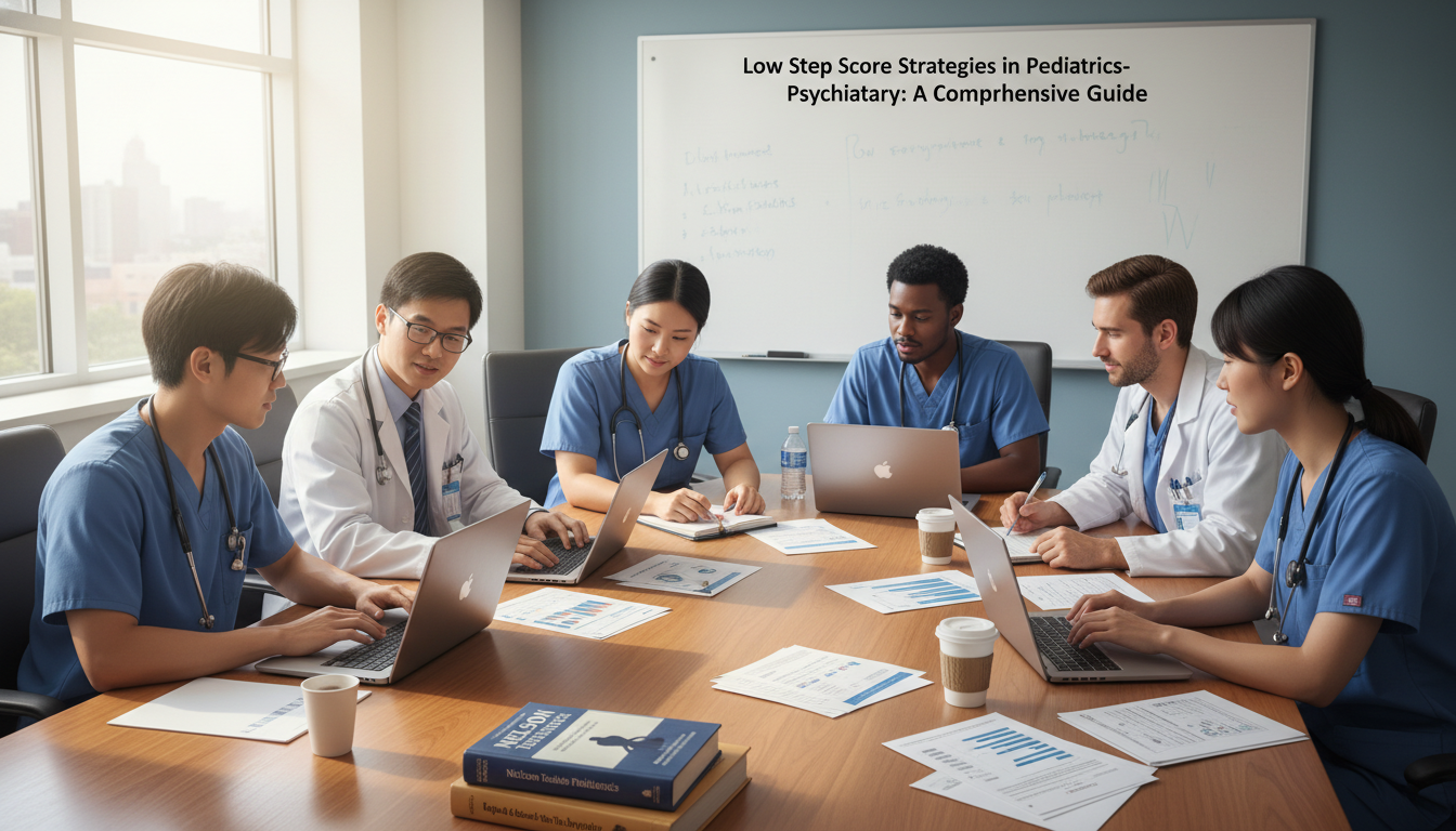 Low Step Score Strategies for Pediatric-Psychiatry Residency Success