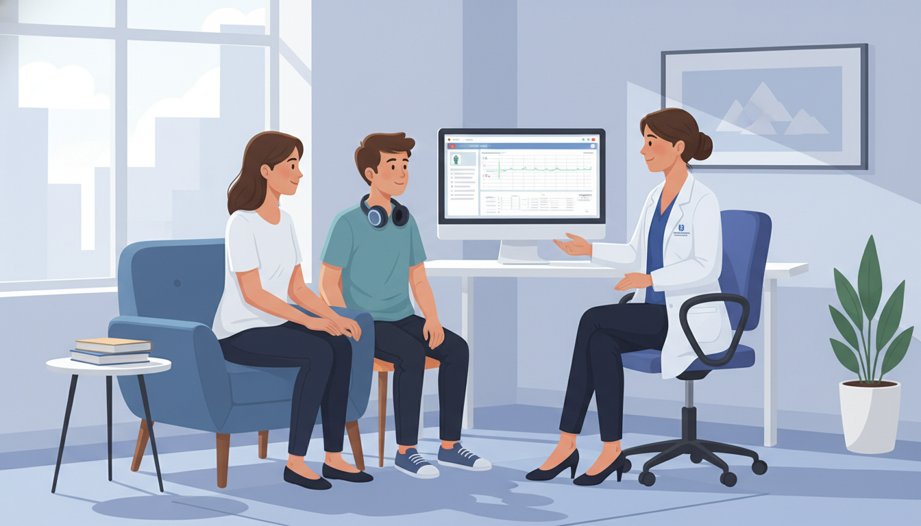 Triple Board Resident Counseling an Adolescent Patient Triple Board Resident Counseling an Adolescent Patient - peds psych residency for Malpractice Insurance Guide in Pediatrics-P