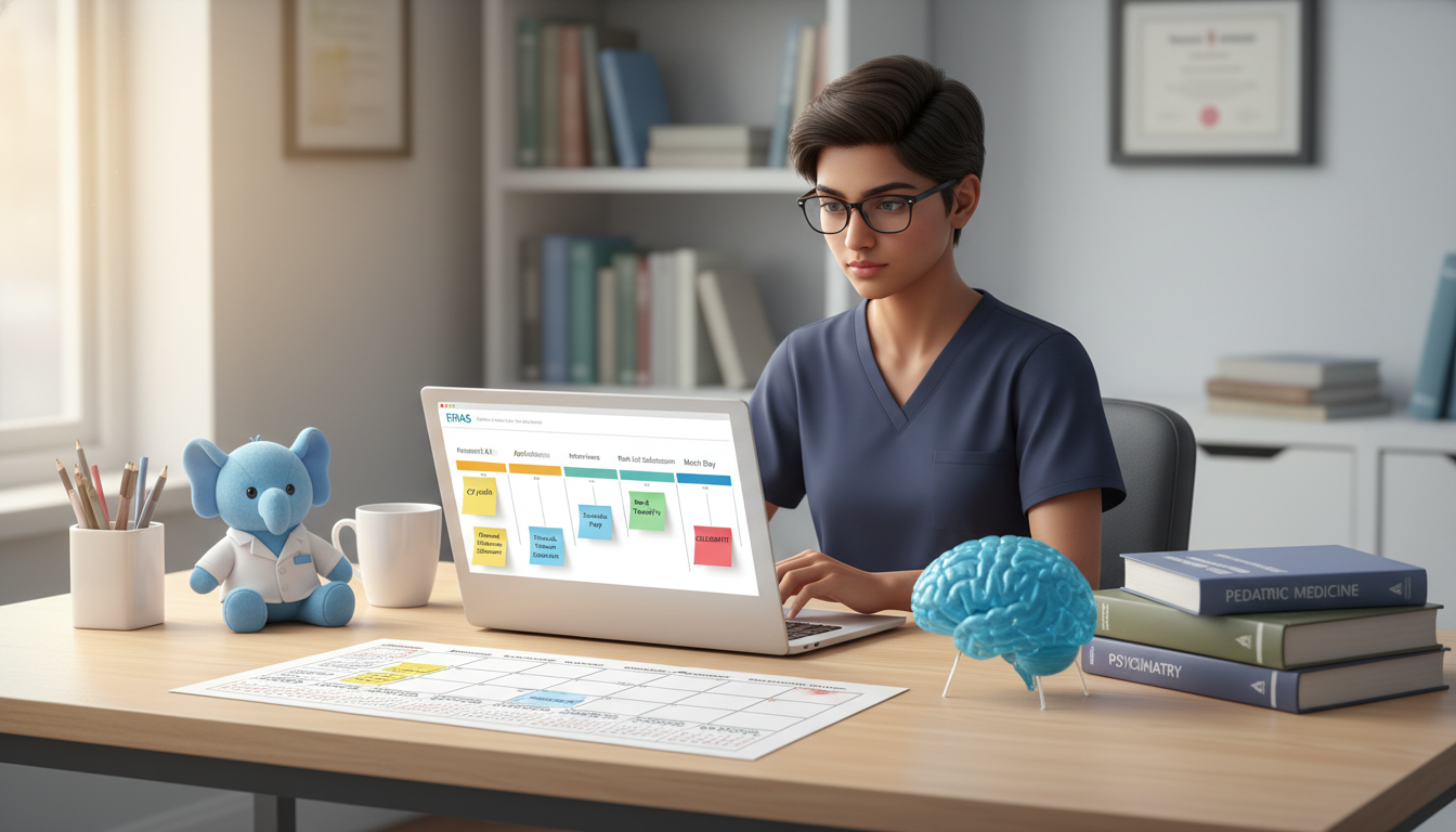 Timeline of pre-match communication stages Timeline of pre-match communication stages - peds psych residency for Pre-Match Communication in Pediatrics-Psychiatry: A Com