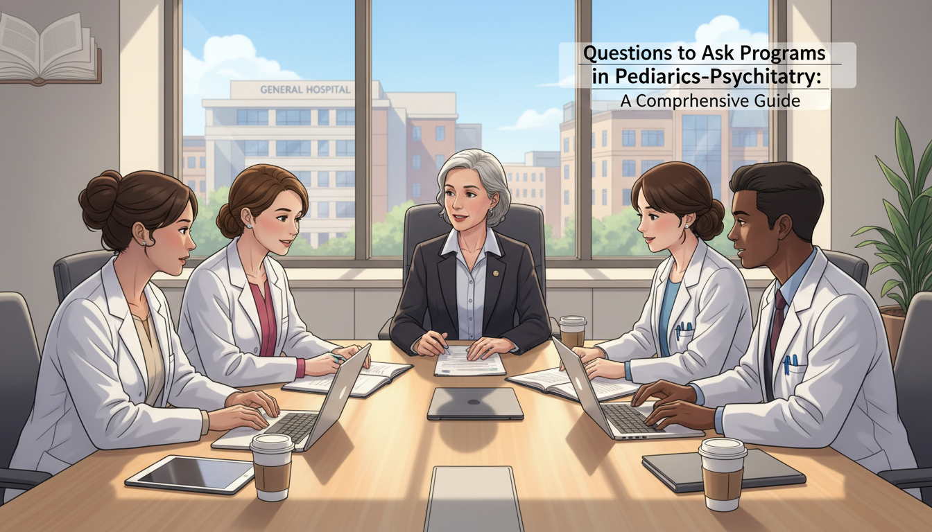 Essential Questions for Pediatrics-Psychiatry Residency Interviews