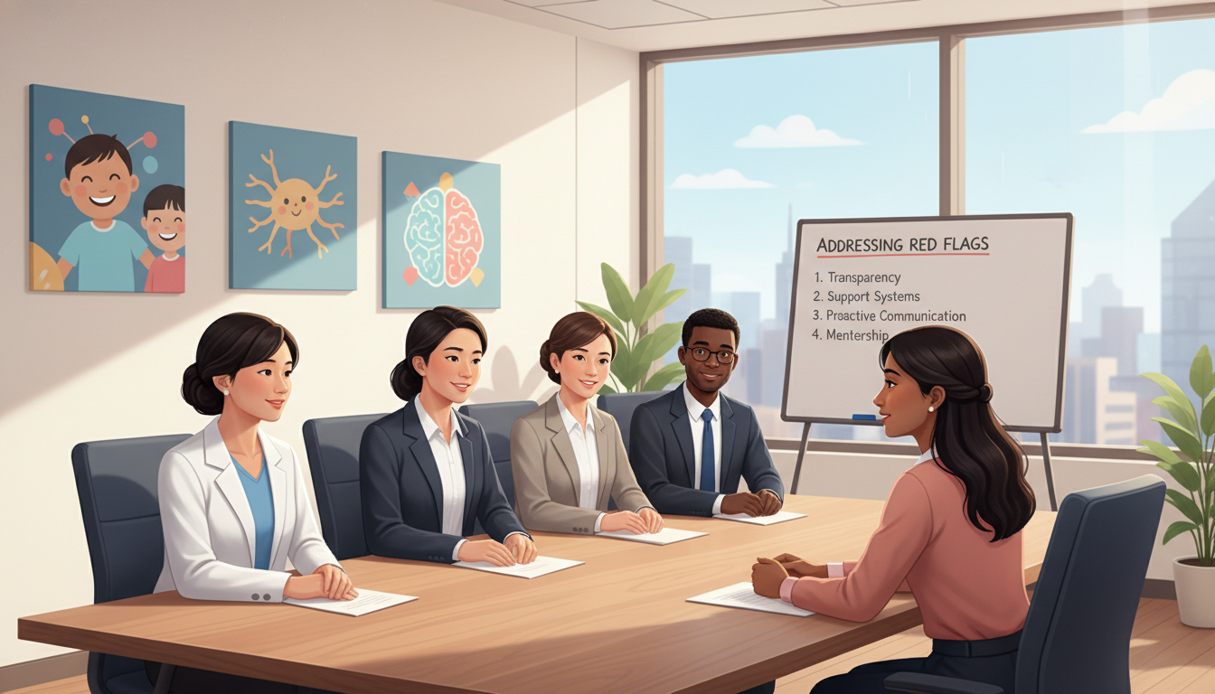 Pediatrics-psychiatry residency interview focusing on applicant's growth Pediatrics-psychiatry residency interview focusing on applicant's growth - peds psych residency for Addressing Red Flags in P