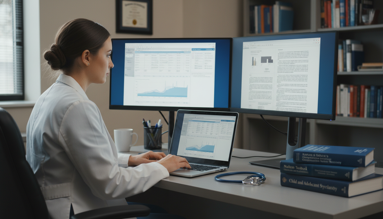 Pediatrics-Psychiatry Resident Balancing Clinical Work and Research Pediatrics-Psychiatry Resident Balancing Clinical Work and Research - peds psych residency for Research During Residency in P