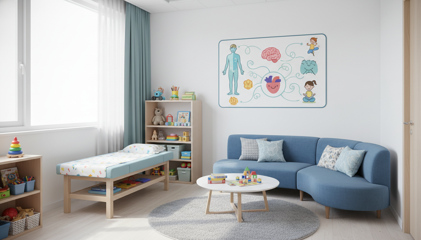 Child-Friendly Combined Medical and Psychiatric Exam Room Child-Friendly Combined Medical and Psychiatric Exam Room - peds psych residency for Starting a Private Practice in Pediatric