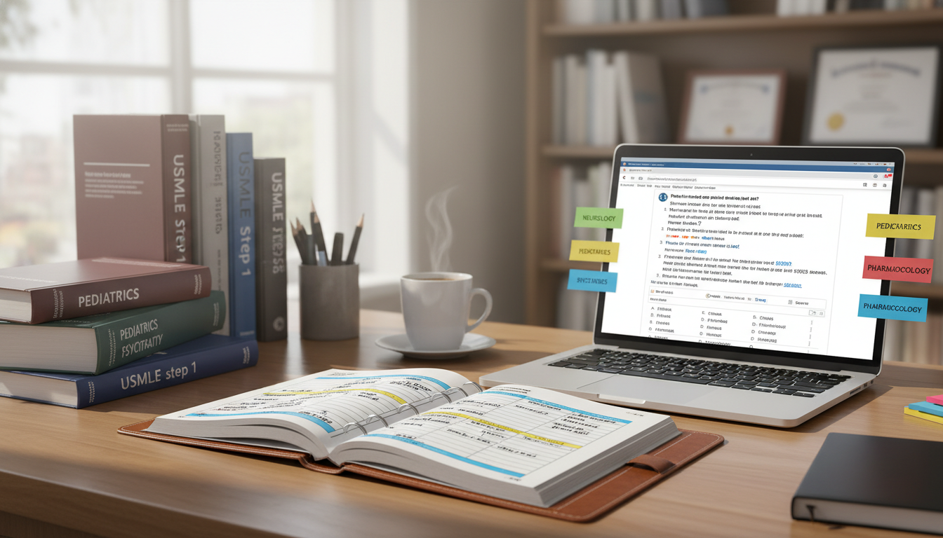 Study schedule and resources for USMLE Step 1 preparation Study schedule and resources for USMLE Step 1 preparation - peds psych residency for USMLE Step 1 Preparation in Pediatrics-P