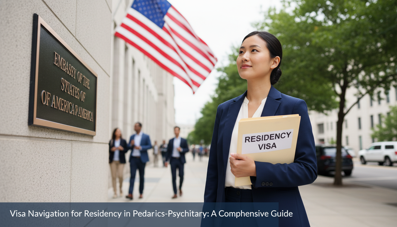 International medical graduate at U.S. embassy for residency visa interview International medical graduate at U.S. embassy for residency visa interview - peds psych residency for Visa Navigation for Re
