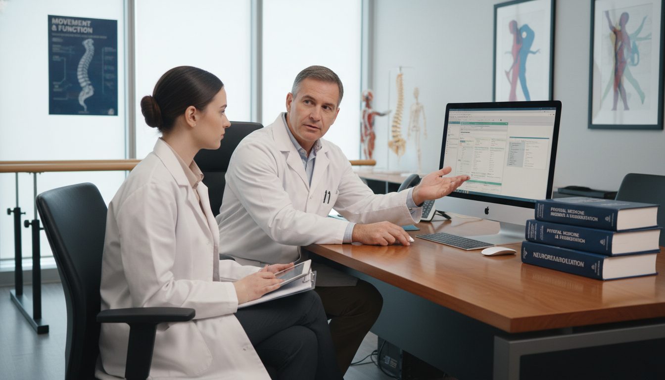 Medical student meeting with physiatrist to request a residency recommendation letter Medical student meeting with physiatrist to request a residency recommendation letter - PM&R residency for Letters of Recomme