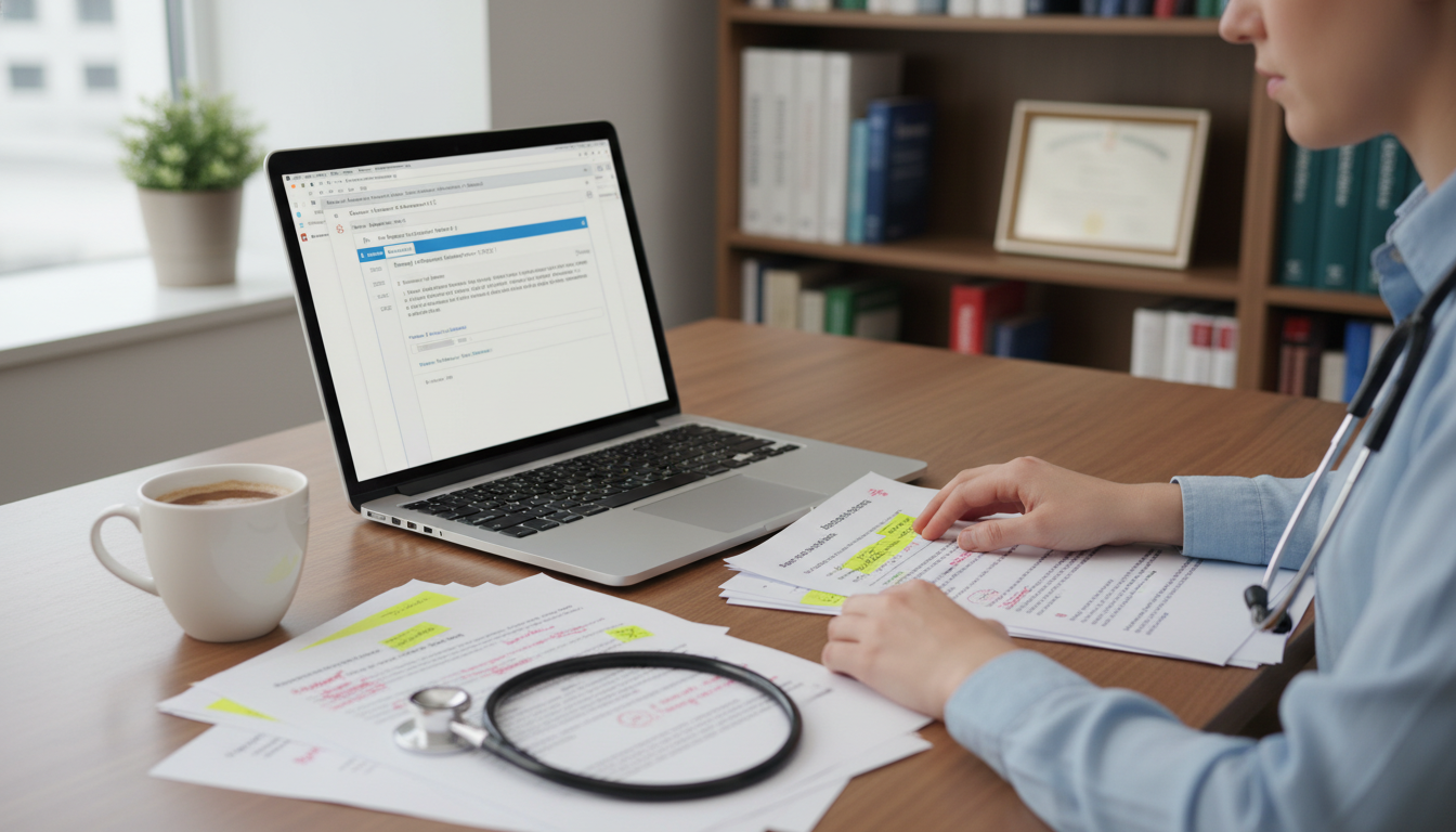 Student revising residency personal statements for SOAP - PM&R residency for SOAP Preparation in Physical Medicine & Rehabili