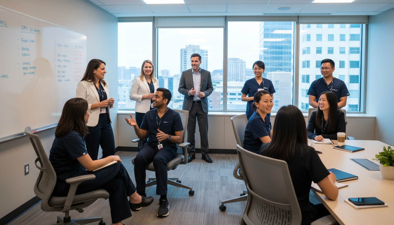 Plastic surgery faculty, residents, and students networking informally Plastic surgery faculty, residents, and students networking informally - plastic surgery residency for Networking in Medicine