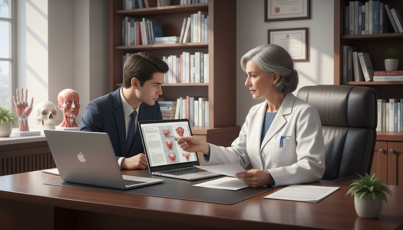 Plastic surgery mentor advising a medical student on residency communication Plastic surgery mentor advising a medical student on residency communication - plastic surgery residency for Pre-Match Commun