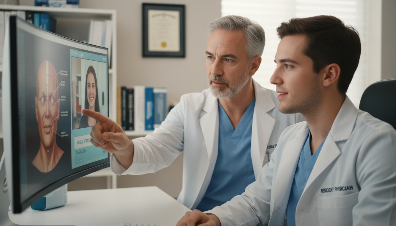Plastic surgery resident learning telemedicine skills Plastic surgery resident learning telemedicine skills - plastic surgery residency for Telemedicine Career Opportunities in Pl