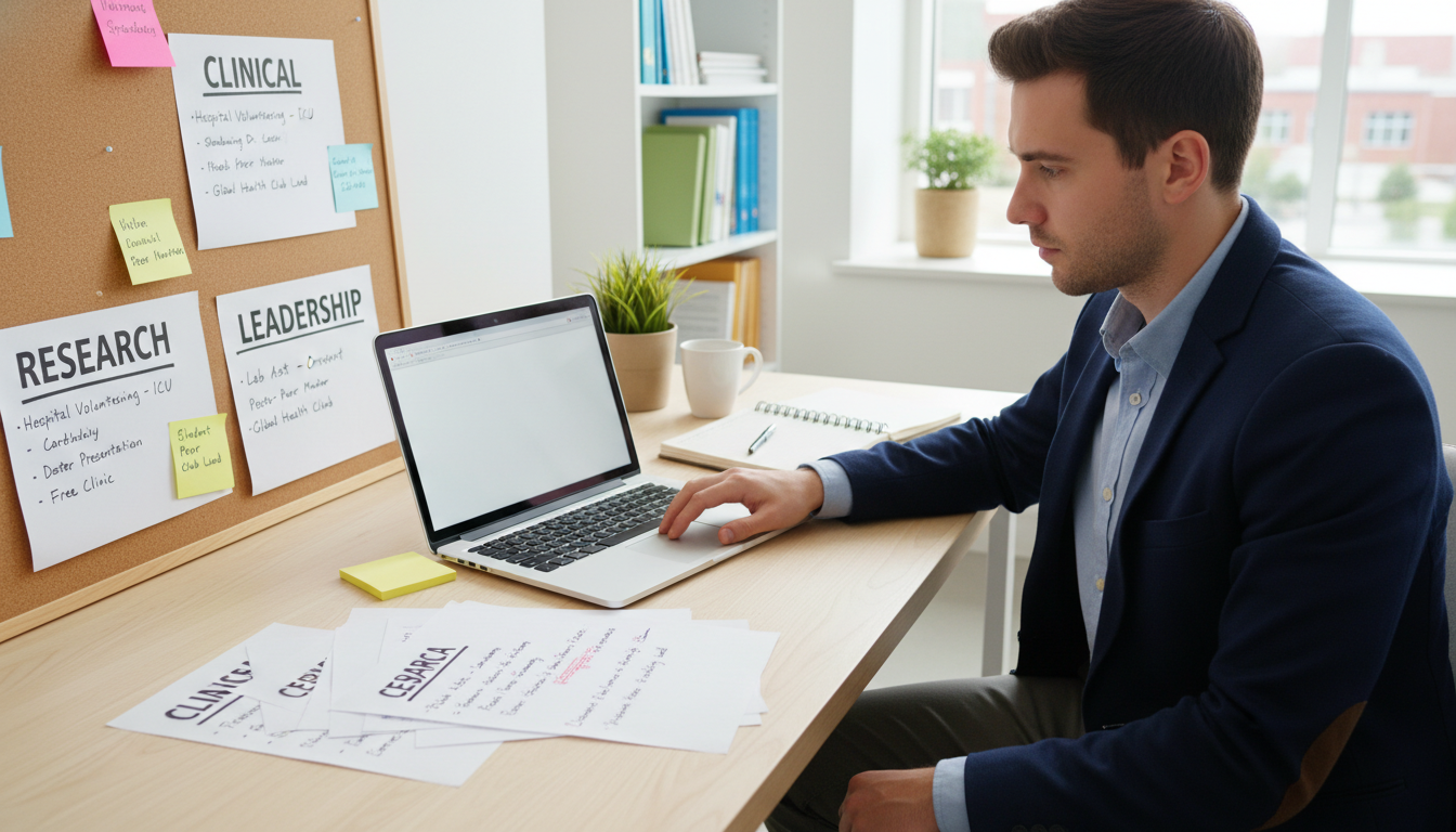 Medical student organizing experiences for a residency CV Medical student organizing experiences for a residency CV - preliminary medicine year for CV Building in Preliminary Medicine