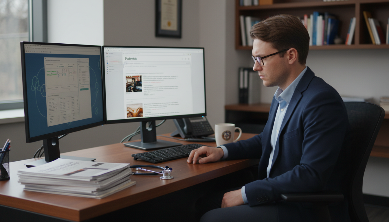 Medical graduate working on clinical research in internal medicine Medical graduate working on clinical research in internal medicine - preliminary medicine year for Failed Match Recovery in P