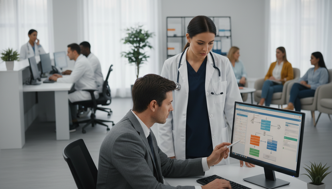 Resident physician shadowing a practice manager to learn clinic operations Resident physician shadowing a practice manager to learn clinic operations - preliminary medicine year for Starting a Private