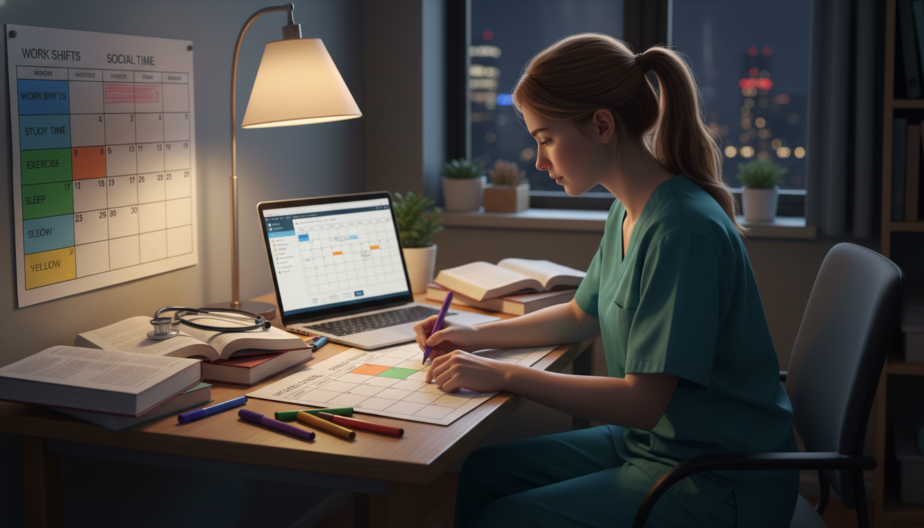 Surgery resident creating a structured wellness and study plan Surgery resident creating a structured wellness and study plan - preliminary surgery year for Residency Burnout Prevention in