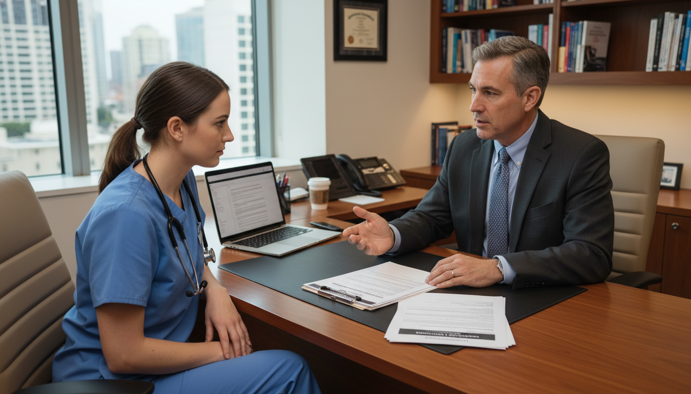 Preliminary surgery resident meeting with program director to discuss categorical position Preliminary surgery resident meeting with program director to discuss categorical position - preliminary surgery year for Phy