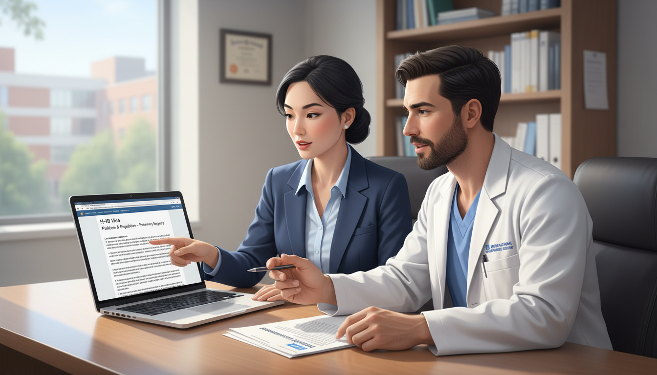 Hospital GME office reviewing H-1B sponsorship policies Hospital GME office reviewing H-1B sponsorship policies - preliminary surgery year for H-1B Sponsorship Programs in Prelimina