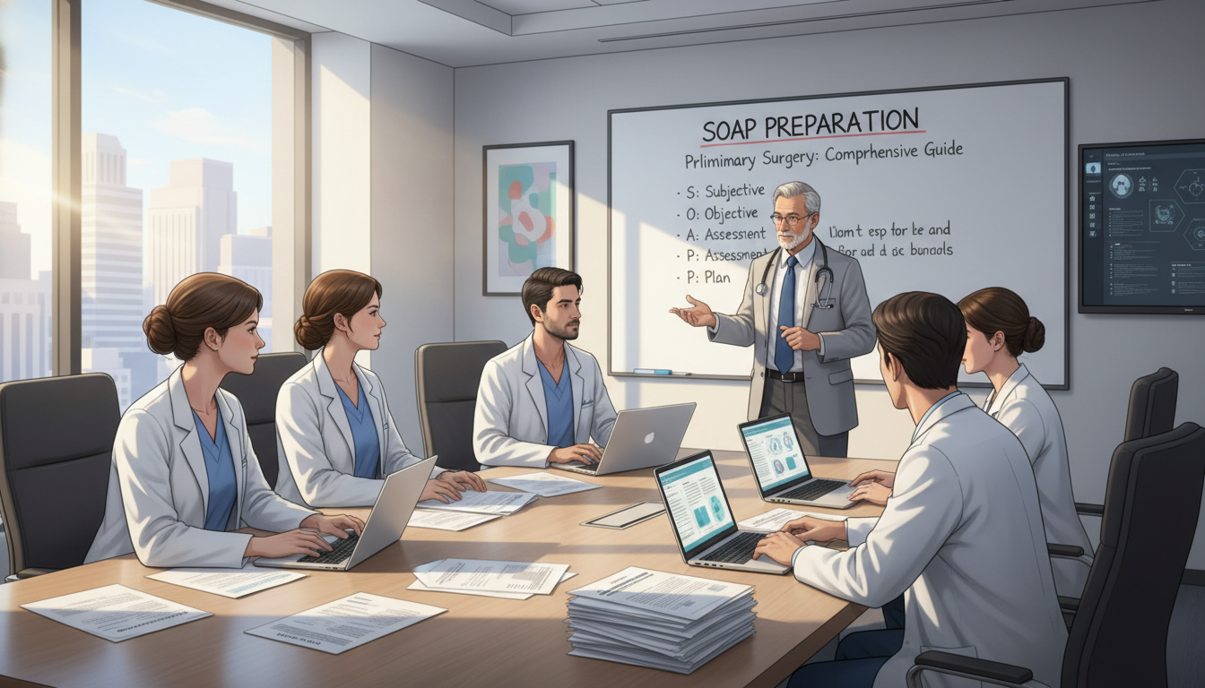 Mastering SOAP Preparation for Preliminary Surgery Residency Success