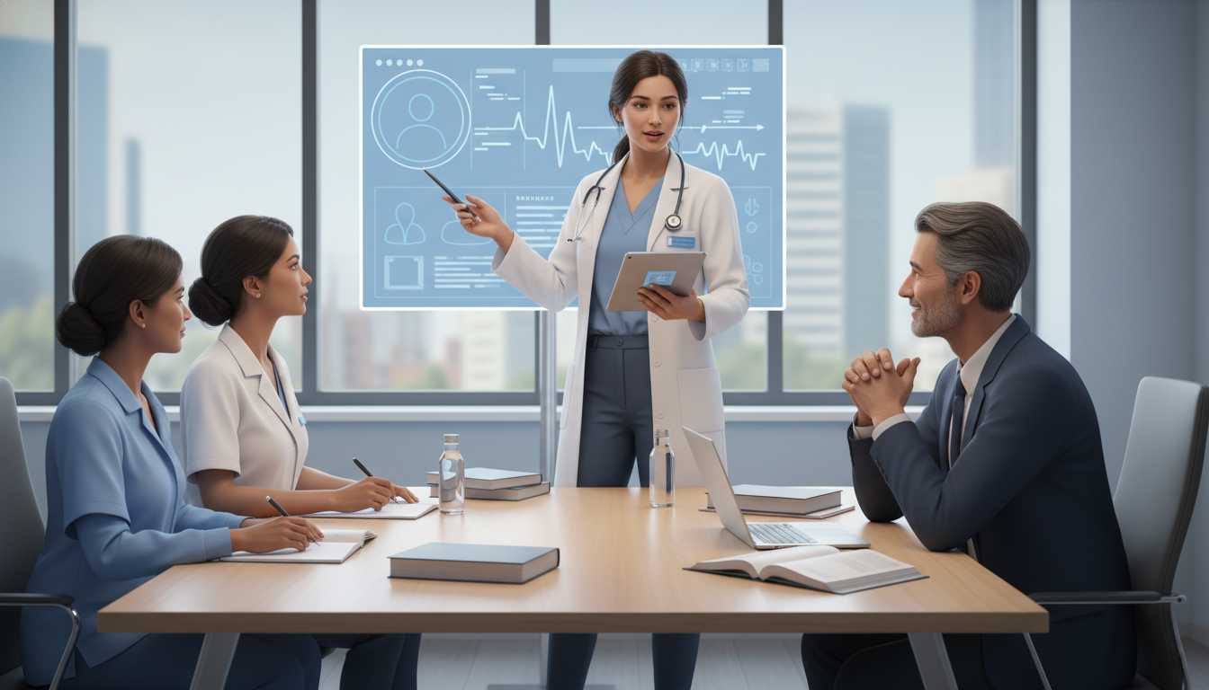 Medical student presenting a psychiatry case to attending Medical student presenting a psychiatry case to attending - psychiatry residency for Excelling in Clinical Rotations in Psych