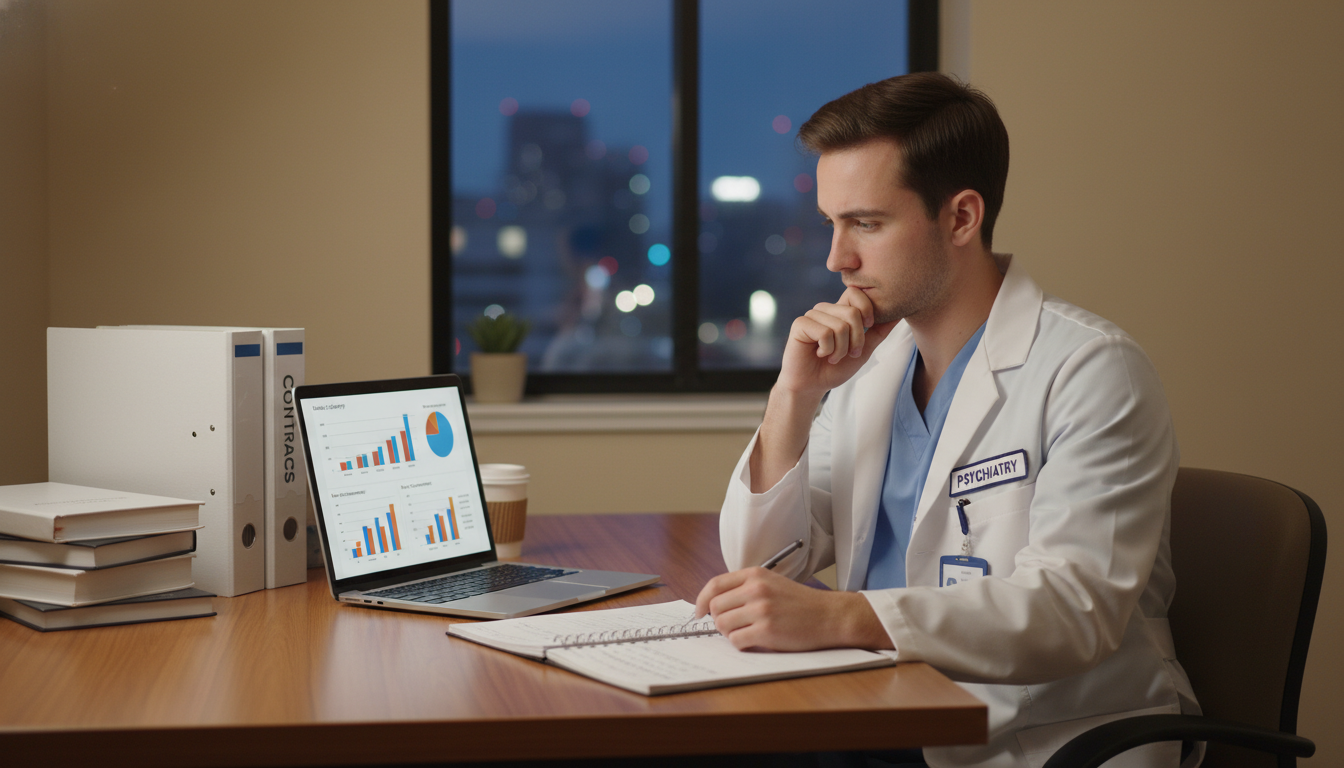 Psychiatry resident researching salaries and contract benchmarks Psychiatry resident researching salaries and contract benchmarks - psychiatry residency for Physician Contract Negotiation in