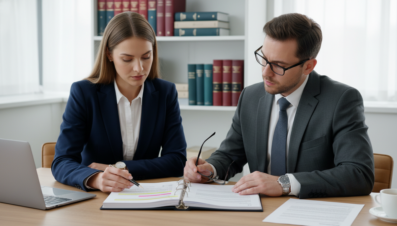 Attorney reviewing a physician employment contract with a psychiatrist Attorney reviewing a physician employment contract with a psychiatrist - psychiatry residency for Physician Contract Negotiat