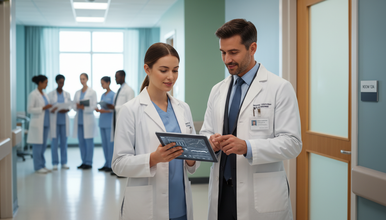 Medical student working closely with psychiatry attending physician on the inpatient unit Medical student working closely with psychiatry attending physician on the inpatient unit - psychiatry residency for Letters