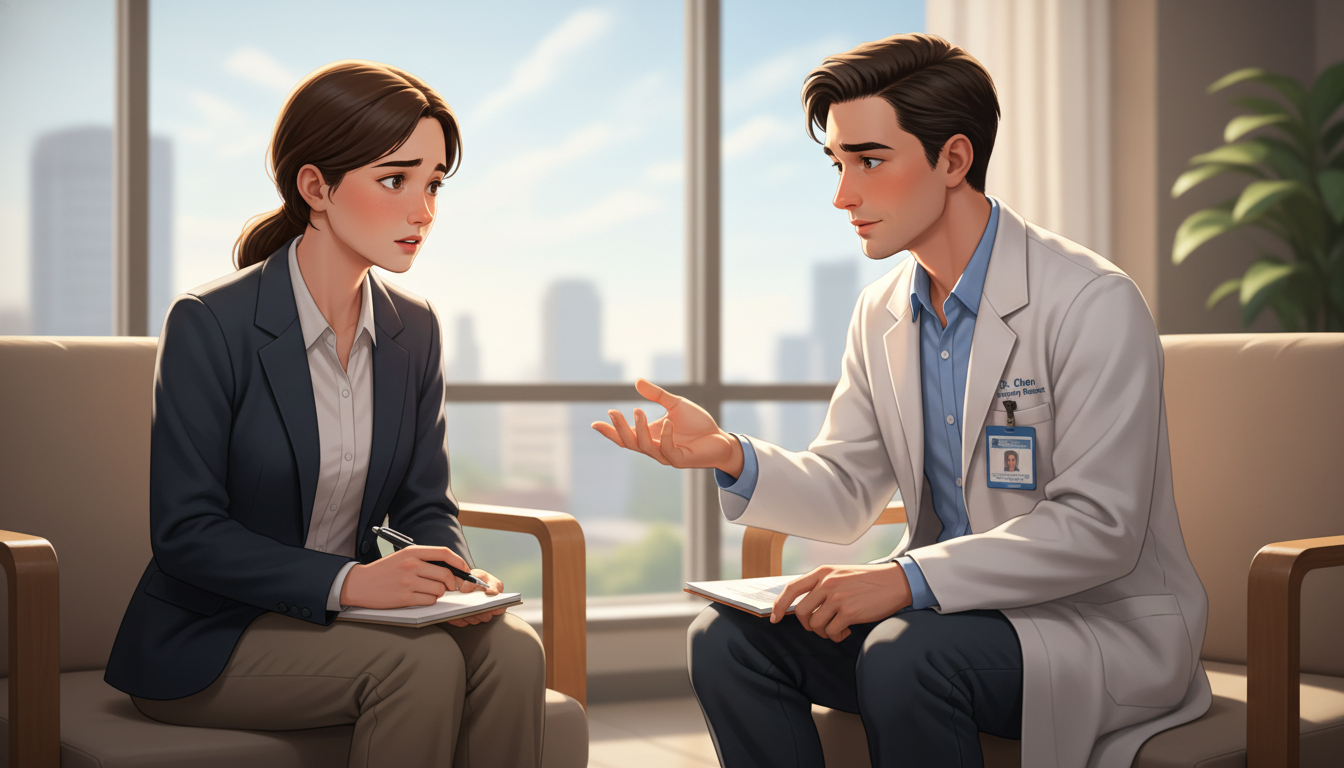 Psychiatry residency applicant talking privately with current resident about program fit Psychiatry residency applicant talking privately with current resident about program fit - psychiatry residency for Resident