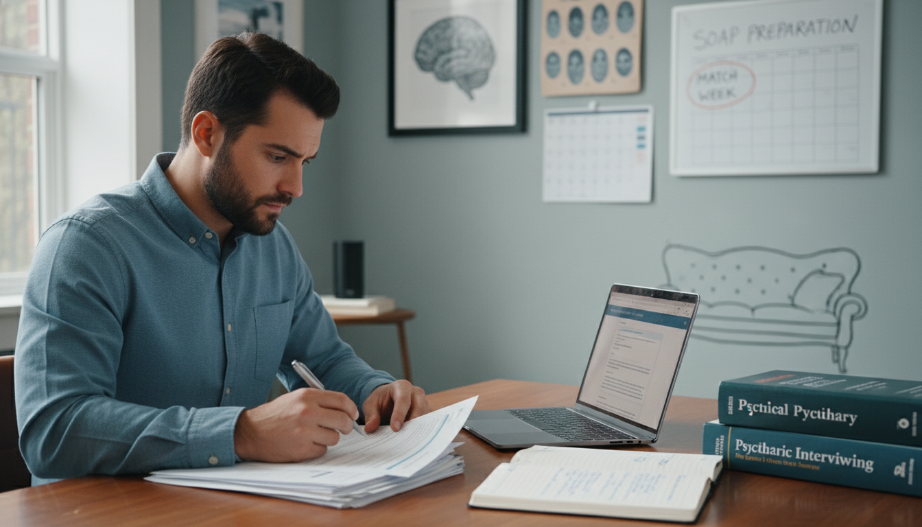 Mastering SOAP Preparation for Psychiatry Residency Success