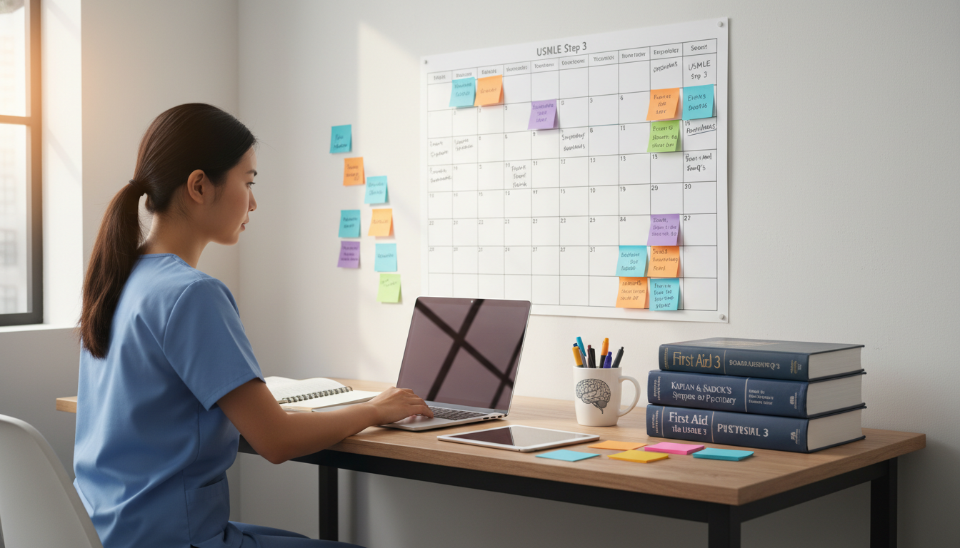 Psychiatry resident planning USMLE Step 3 study schedule Psychiatry resident planning USMLE Step 3 study schedule - psychiatry residency for USMLE Step 3 Preparation in Psychiatry: A