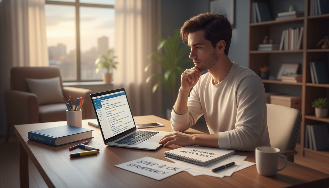 Medical student preparing for Step 2 CK with psychiatry focus - psychiatry residency for Step Score Strategy in Psychiatry: A