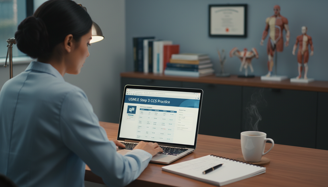 Resident practicing Step 3 CCS cases Resident practicing Step 3 CCS cases - radiation oncology residency for USMLE Step 3 Preparation in Radiation Oncology: A Com