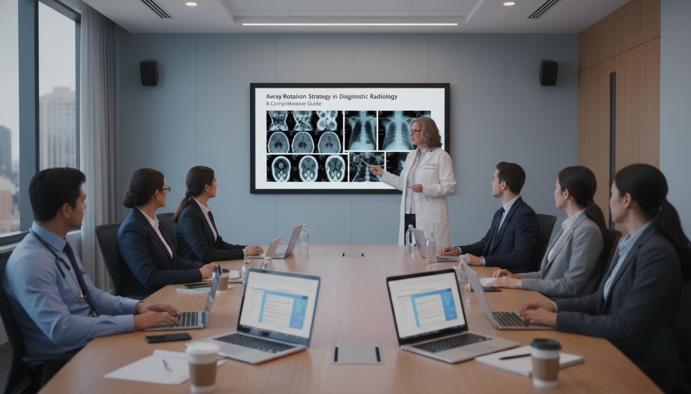 Students participating in a radiology away rotation orientation Students participating in a radiology away rotation orientation - radiology residency for Away Rotation Strategy in Diagnosti
