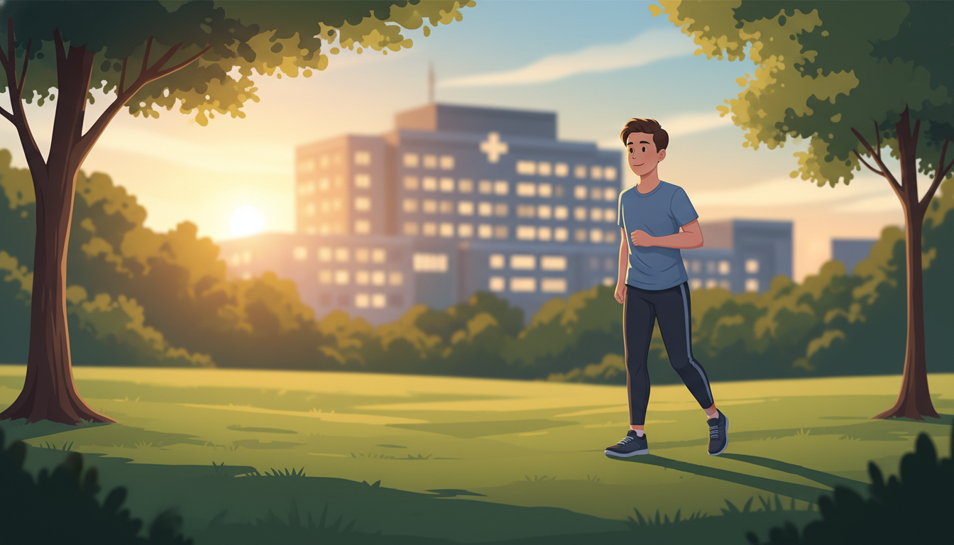 Radiology resident practicing wellness and work-life balance - radiology residency for Residency Burnout Prevention in Diagno