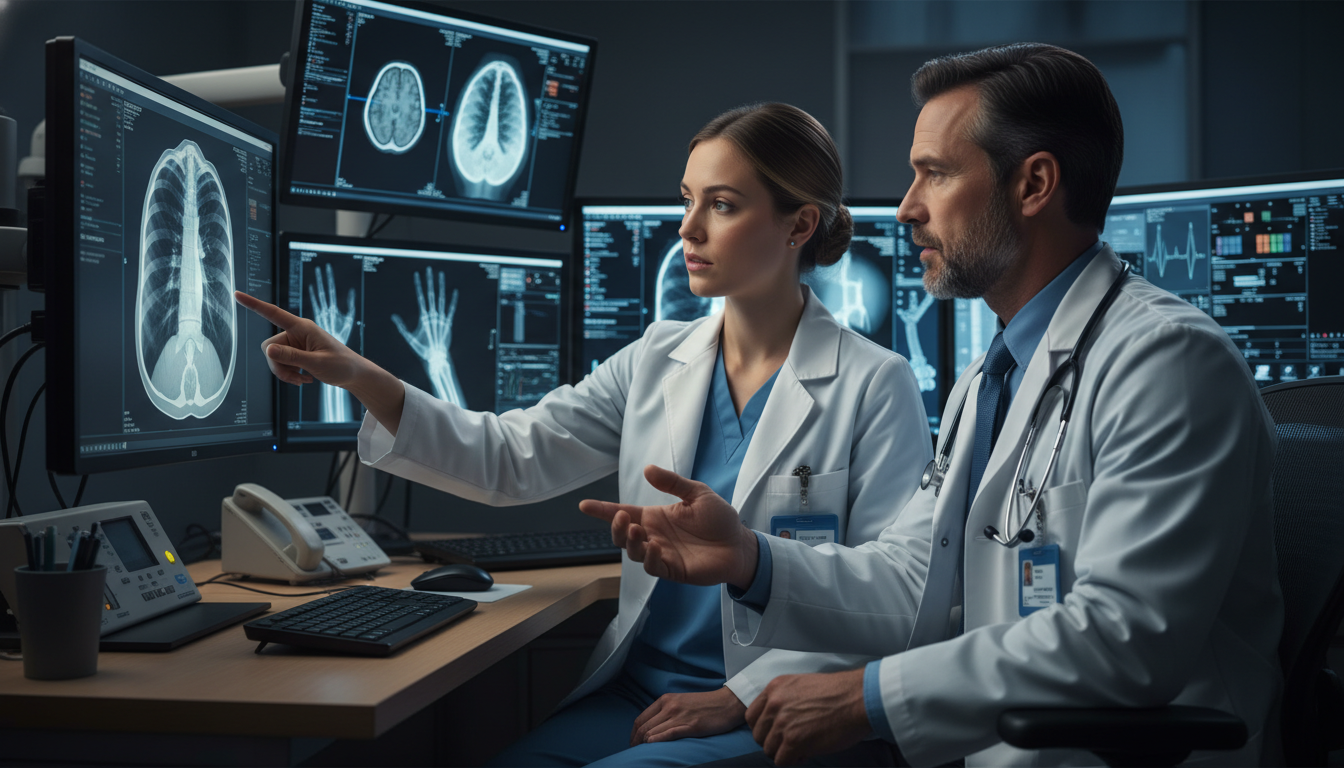 Medical student exploring diagnostic radiology during a clinical rotation Medical student exploring diagnostic radiology during a clinical rotation - radiology residency for Choosing a Medical Specia