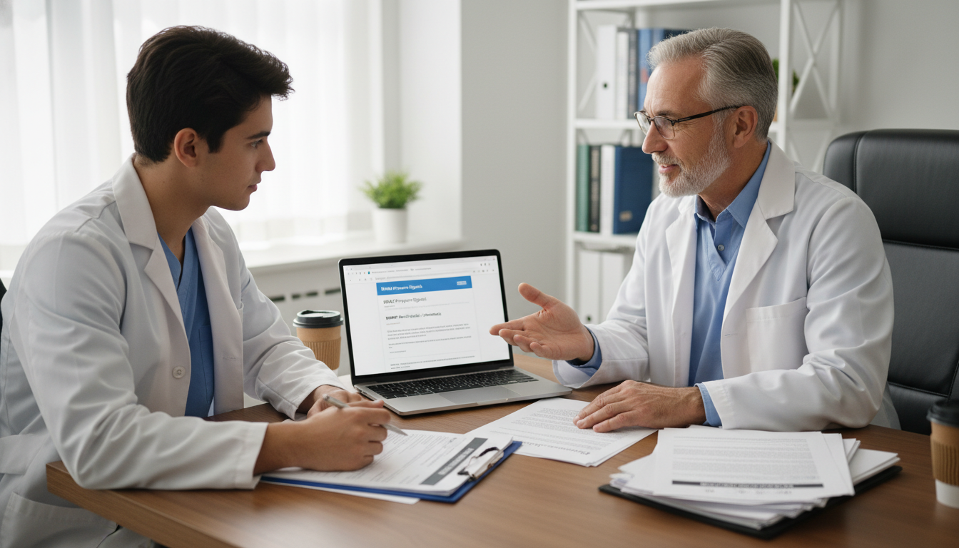 Advisor meeting with an unmatched radiology residency applicant Advisor meeting with an unmatched radiology residency applicant - radiology residency for Failed Match Recovery in Diagnostic